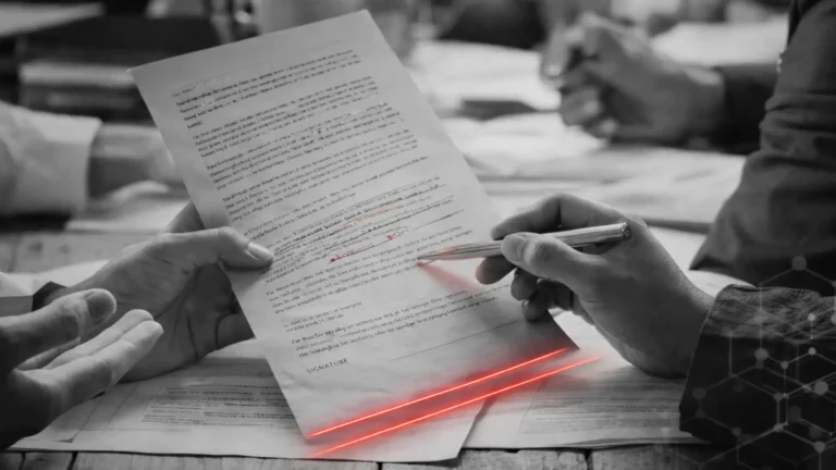 Revisión de contrato antes de contratar una fianza por primera vez